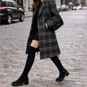 NEW Stuart Weitzman Lowland Pearl Over the Knee Boots